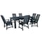 Highwood Usa Weatherly 7pc Rectangular Outdoor Patio Furniture Dining Set 84 x 42 AD-ST7WL1CO5AA-FBE - alternate 1